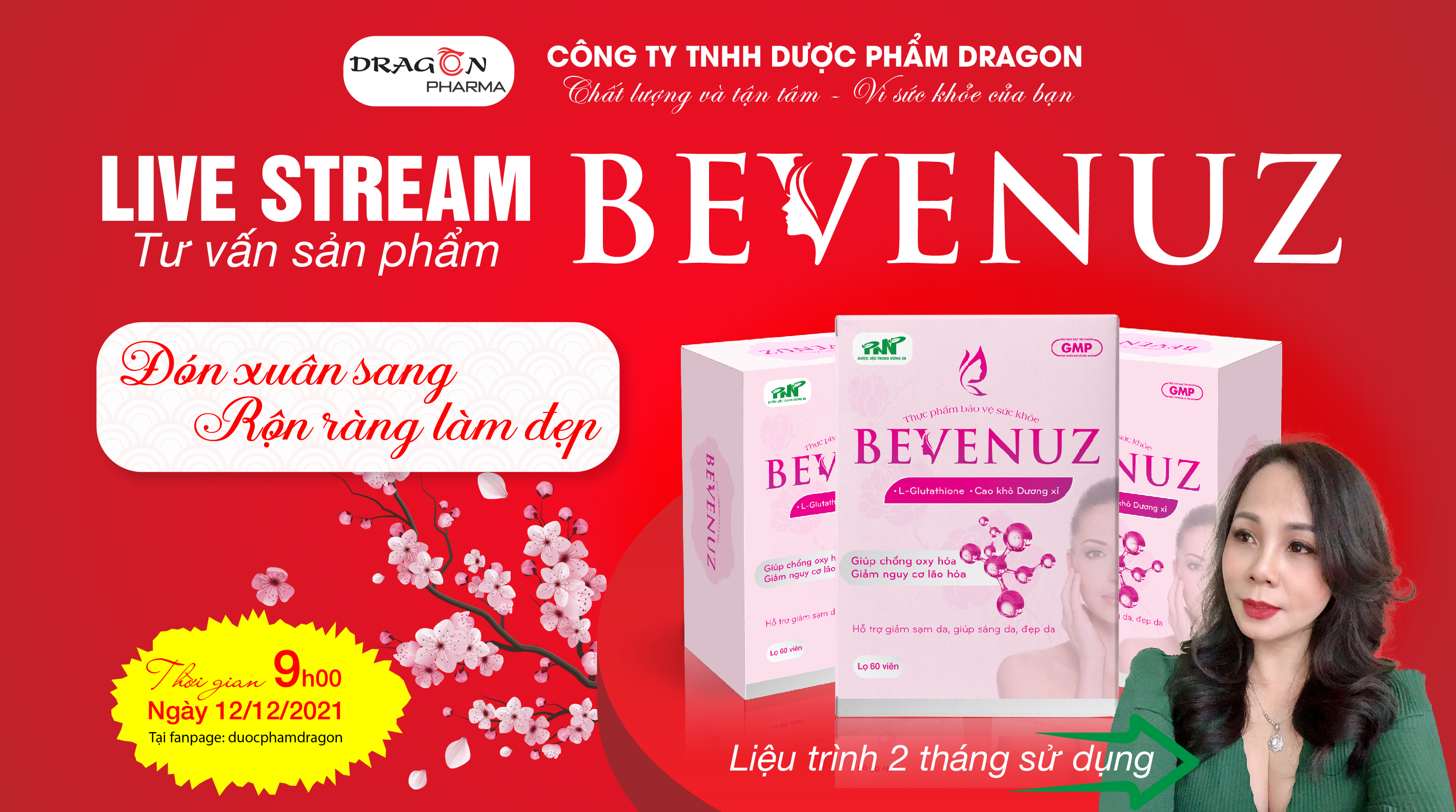 Chương trình LIVE STREAM tư vấn sản phẩm BEVENUZ