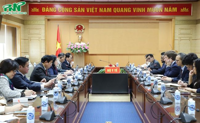 Cuộc đón tiếp ông Michael McNair của bộ trưởng Đào Hồng Lan