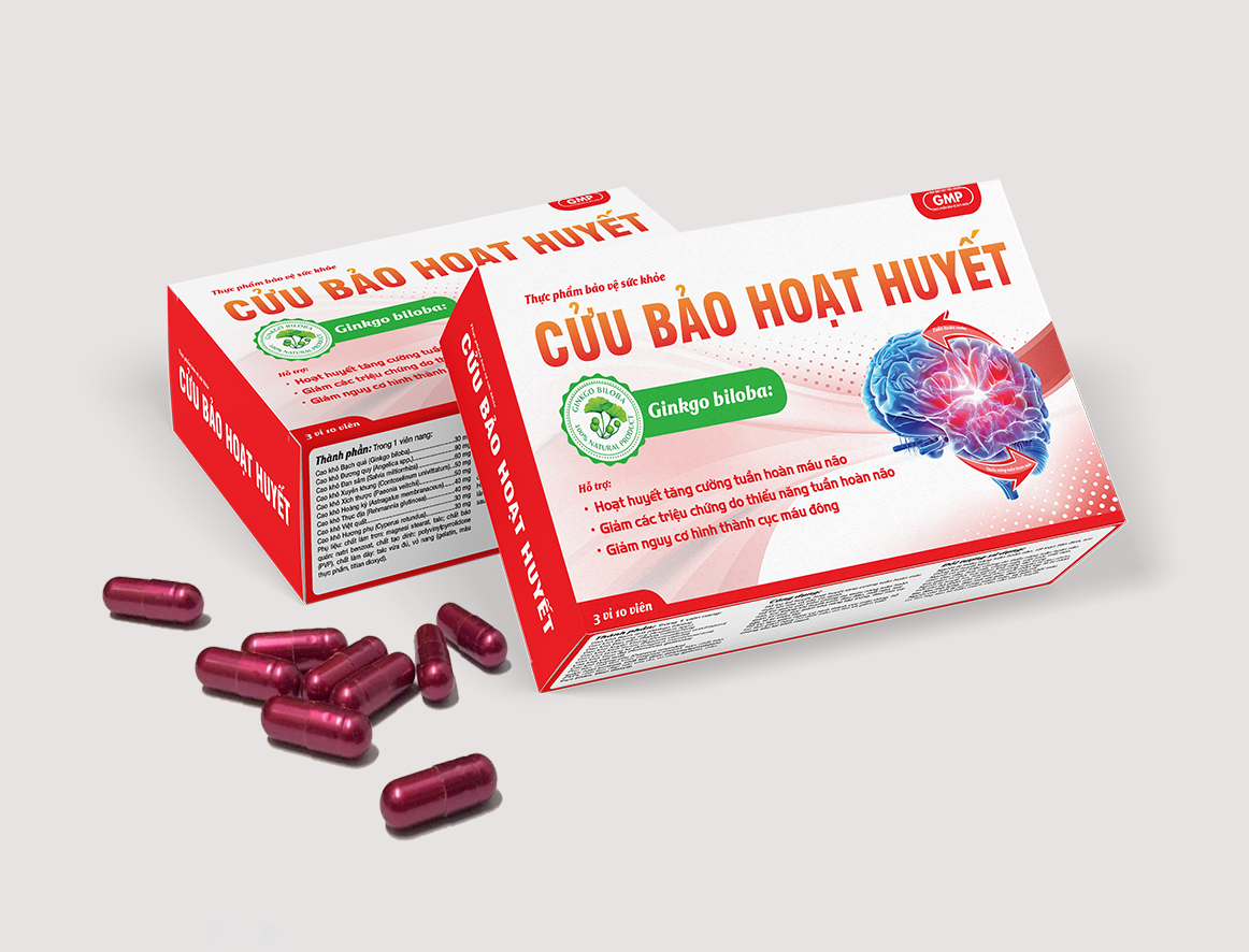 Tăng cường tuần hoàn máu và hỗ trợ điều trị tai biến mạch máu não do tắc mạch