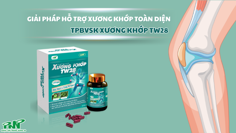 Tăng cường dưỡng chất cho xương khớp từ bên trong đóng vai trò quan trọng